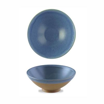 Churchill Emerge Oslo Blue Footed Ramen Bowl, 20 cm, 1 L Capacity - Set of 2