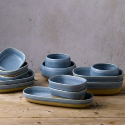Churchill Emerge Oslo Blue Bowl – 15.8 cm / 1.136 L - Set of 2