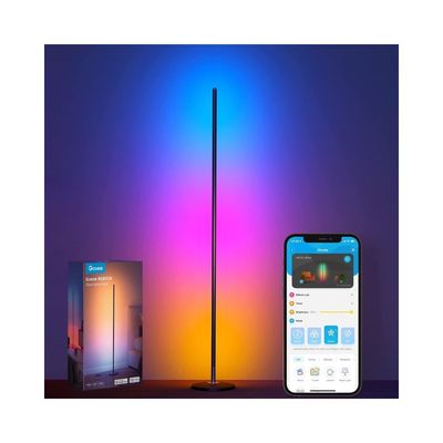 Govee RGBIC Smart Standing Modern Floor Lamp - Black