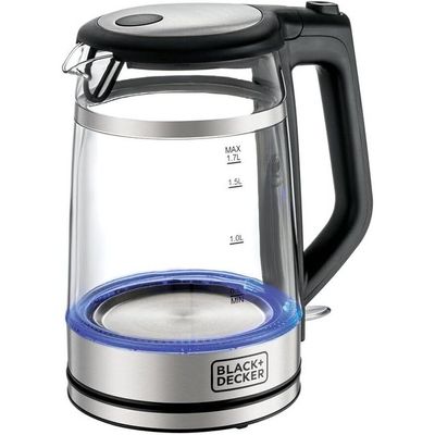 Black + Decker - Bd-Gk220-B5 Double Wall Glass Kettle