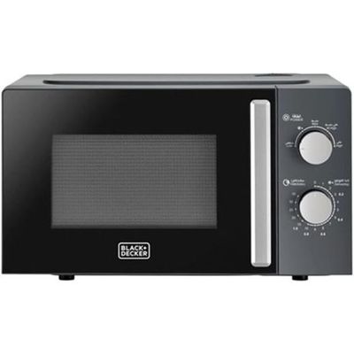 Black + Decker - Bd-Mz2015P-B5 20 Litres  Microwave Oven,  700W Grey