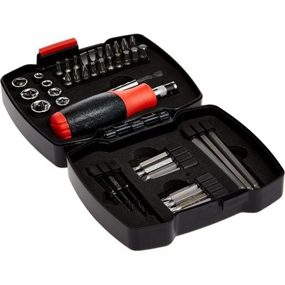 Black + Decker  43 Pieces Ratchet Screwdriver & Socket Set, A7175-Xj