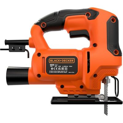 Black + Decker 400W Jigsaw 5Xblade, 3Mm Tape- Bes602Mea1-B5