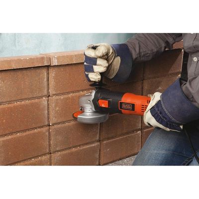 Black + Decker 820W 115Mm Small Angle Grinder, G720P-B5