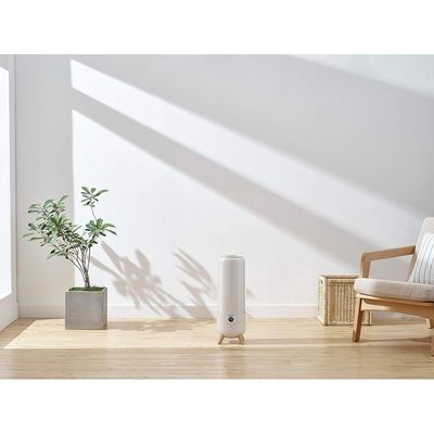 Black + Decker Digital Humidifier, 25W, 6L Capacity, Remote Control, Auto Mode, Sleep Mode, 3 Mist Levels, Environment Sensor, Continuous Operation Up To 40 Hours, Covers 430Sq Ft, White - Hm6000-B5 - 2 Years Warranty