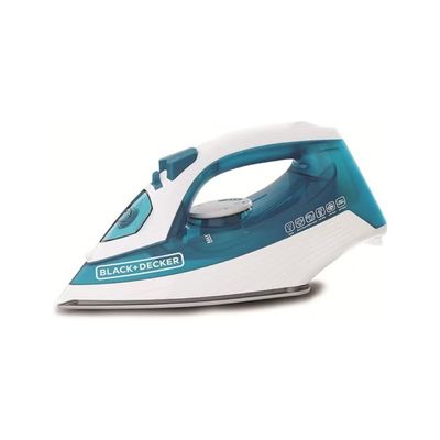 Black + Deckerx1575-B5 Steam Iron With Nonstick Soleplate, 1600 W - 2 Years  Warranty