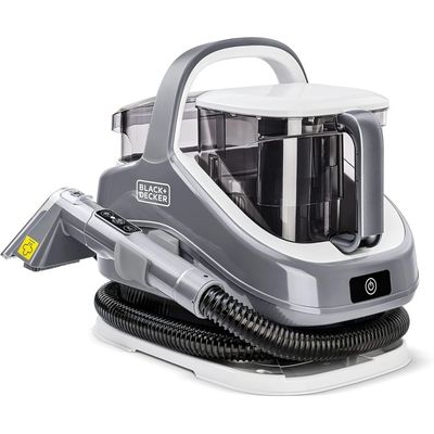 Black + Decker 3-In-1 Multi-Surface Cleaner | 1300W Power & 12Kpa Suction | Deep Clean Sofa, Upholstery & Spots | Dual Tank System | Built-In Steam With Auto Shut-Off | Bhsc1350Chs-B5 - 2 Years Warranty