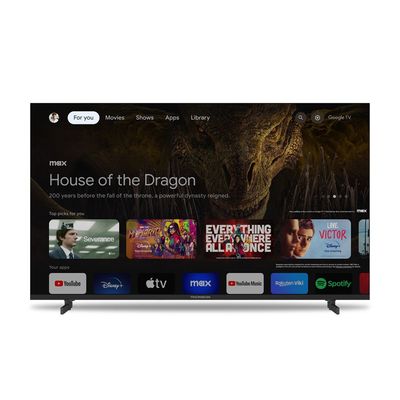 Thomson 43" 4K UHD Smart Google TV - Voice Remote, Google Assistant, YouTube, Netflix, Ultra HD Display, Slim Design, 3-Year Warranty