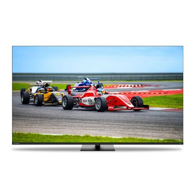 Thomson 65" QLED Pro Google TV â€“ Quantum Dot, 144Hz Refresh Rate, Dolby Vision & Atmos, Chromecast Built-In, Swivel Stand, Voice Remote with Google Assistant, Frameless 4K UHD Display, 3-Year Warranty