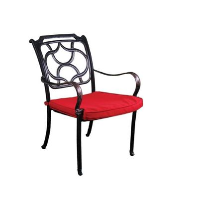 Armchair- Moscow Style- 58x62x90Cm-Aluminum-1 Year
