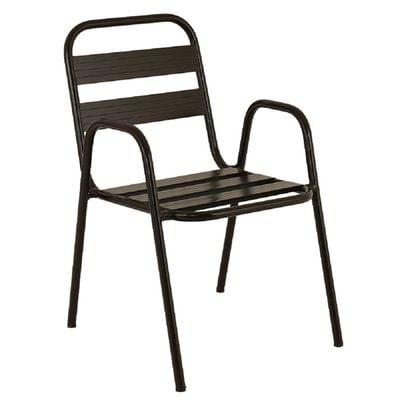 Arm Chair -Milan Style-55x62x89Cm-Aluminum-1Year