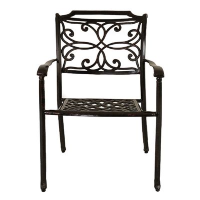Arm Chair -Venice Style-60x60x91Cm-Aluminum-1Year