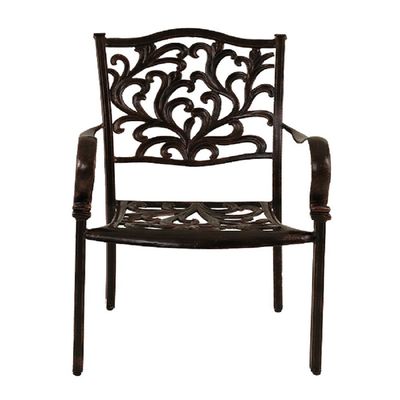 Arm Chair -Santorini Style-60x62x92Cm-Aluminum-1Year