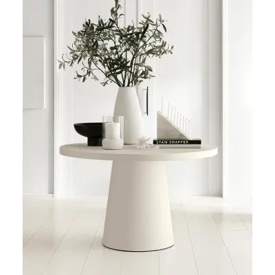 Tulip Concrete Indoor/Outdoor Dining Table Sand