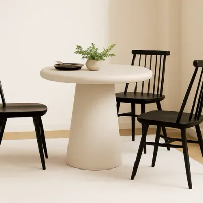Slope Concrete Indoor/Outdoor Dining Table Sand