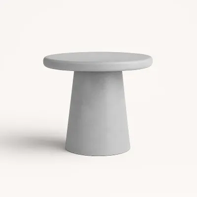Slope Concrete Indoor/Outdoor Dining Table Grey