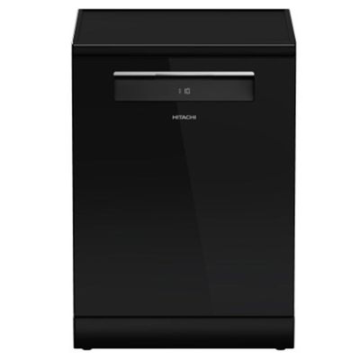 Hitachi 15-Place Freestanding Dishwasher | Touch Control | 9.5L Water Consumption | HDF-F158CVGB