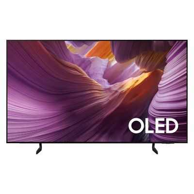 Samsung 77 Inch OLED S85F 4K Vision AI Smart TV 2025 | NQ4 AI Gen2 Processor | 4K AI Upscaling | Motion Xcelerator 120Hz | OLED HDR | PANTONE Validated | QA77S85FAEXZN-N