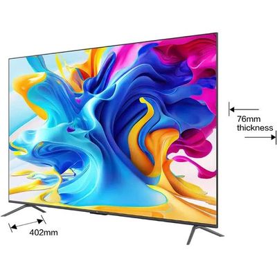 TCL 85 Inch 4K QLED Smart TV | Google TV with Hands-free Voice Control | Dolby Vision Atmos | HDR 10+ | Game Master | Wide Colour Gamut | Quantum Dot Technology | 85C645 (2023 Model)