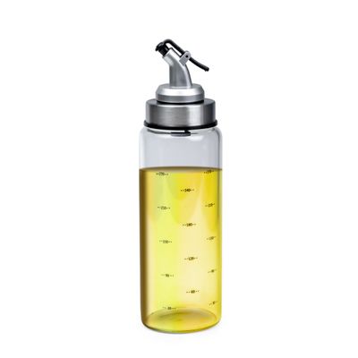 Cuisine Art Borosilicate Glass Oil Dispenser, 250ml, Transparent