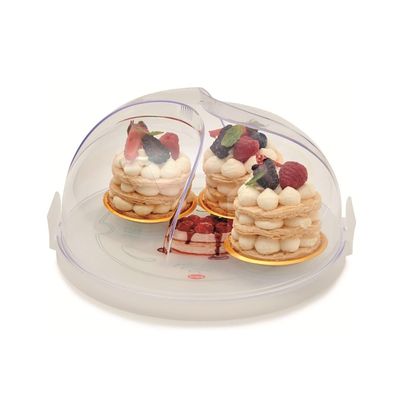 Snips Pastries Keeper with Tray & Dome Cover – 24cm, Made in Italy