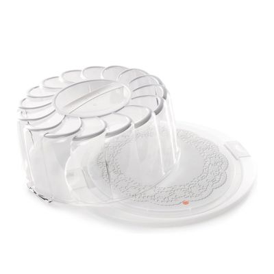 Snips Cake Carrier with Tray & Cover – 28cm, Made in Italy