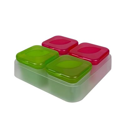 Frozen Sauce & Herb Set – 4 Single-Portion 100ml Boxes with Tray, Made in Italy