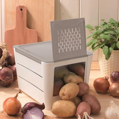 Snips Potato & Vegetable Keeper 3KG with Ventilated Lid – Made in Italy