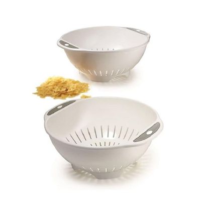 Snips Pasta Colander 28cm with Ergonomic Handles – Made in Italy