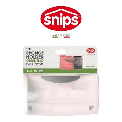 Snips Ordinello Sponge & Glove Holder with Air Grill – Made in Italy