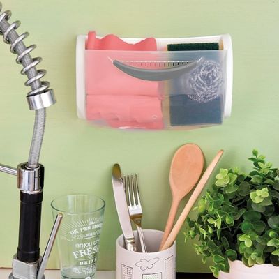 Snips Ordinello Sponge & Glove Holder with Air Grill – Made in Italy