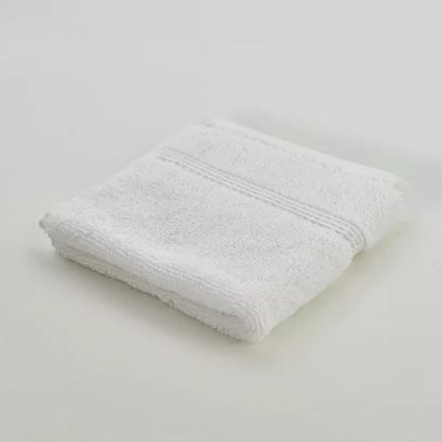 Face Towel - White - 100% Cotton - Pack of 6