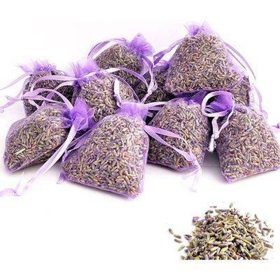 Dry Lavender Flower Buds in Drawstring Sachets (Pack of 10)