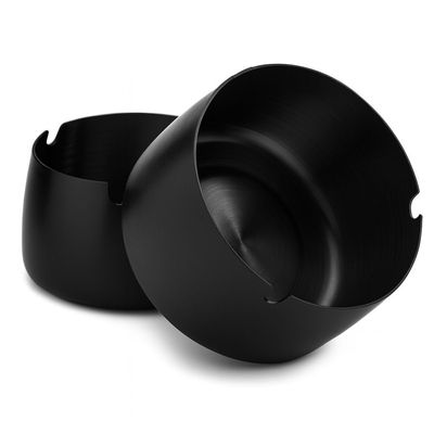 Stainless Steel Ashtray - Black