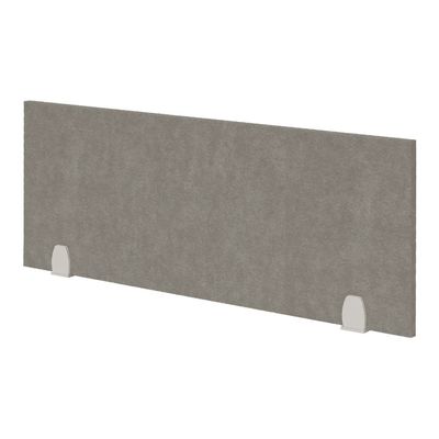 Mahmayi 100x40 Acoustic Desk Privacy Divider Panel - Noise Reducing Partition for Workstations, Libraries and Offices - Grey