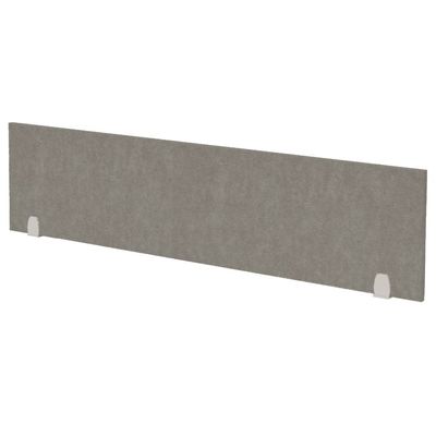 Mahmayi 180x40 Acoustic Desk Privacy Divider Panel - Noise Reducing Partition for Workstations, Libraries and Offices - Grey