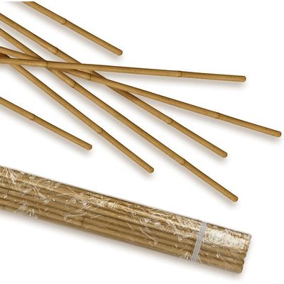Bamboo Sticks for Plants - 150 Cm, 5 Pcs | Garden Sticks for Strong Support | Long Plant sticks for Plant Support Stakes (Slim, 5pcs, 150cm)
