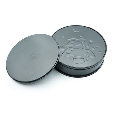 26.5cm Springform Cake Tin premium Special Non-Stick Coating Easy Release Spring Lock Leak Proof Edge Even Heat Distribution Round Steel Baking Pan Oven Safe up to 230Â°C
