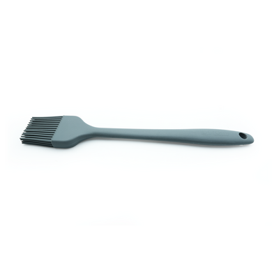 Beram Silicone Oil Brush with Stainless Steel Handleâ€“Heat Resistant BPA-Free Non-Stick Safe Basting Brush for BBQ Baking Grilling Roasting Pastry, Cookingâ€“Grey (Single Oil Brush)