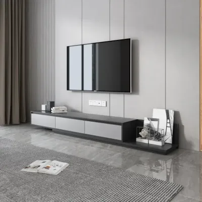 Tezone Tv Stand With 3 Spacious Drawers | Modern Tv Stand | Tv Unit