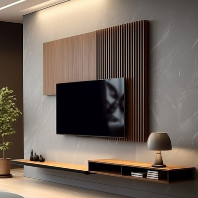 Tuyul Nestvibe Wall Tv Console Entertainment Tv Unit | Modern Tv Stand | Tv Unit