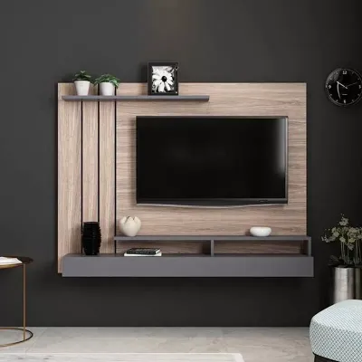 Wtilent Wtilent Tv Wall Unit Entertainment Unit | Modern Tv Stand | Tv Unit