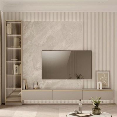 Chiyan Wall Mounted Tv Unit With Cabinet | Modern Tv Stand | Tv Unit