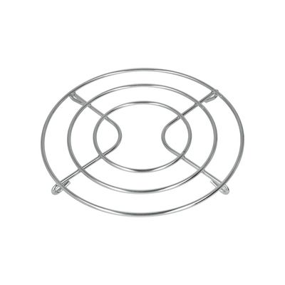 Metaltex Pot Stand Trivet – 20cm Chromed Steel Wire, Heat-Resistant Kitchen Hotplate