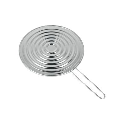 Metaltex Flame Distributor – 19cm Galvanized Perforated Steel, Tin-Plated Gas Stove Heat Diffuser