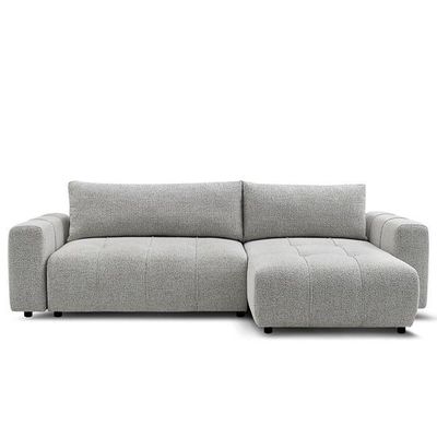 2 Piece Corner Chaise Sofa L170xW280xH80 - Grey