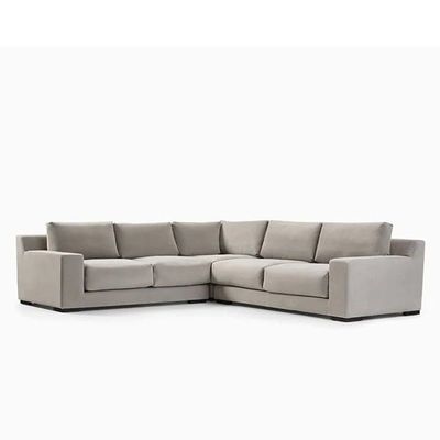 5 Seater Sectional Couch L260xW260xH80 - Beige