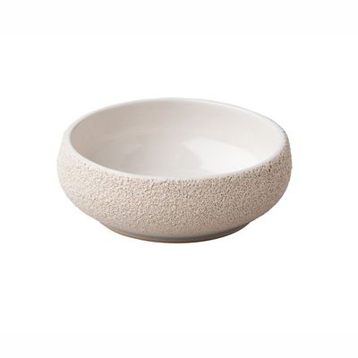 Stylepoint Curved Bowl, Volcanic White, 13.5 x 5 cm