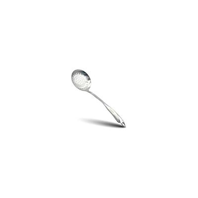 Beram Stainless Steel Skimmer, Strainer, Cooking Spatula, Kitchen Utensil, Spoon, 100% Food Grade, Compact, Lightweight, Silver