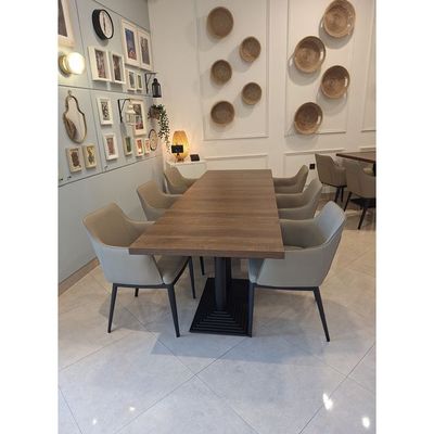 Modern Minimalist Light Grey Leather Armchair with Black Legs, A Must - have for Stylish Homes(One Piece)